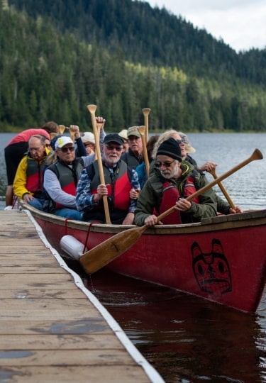 Canoe at the Lake Harriet Hunt, one of the best things to do in Ketchikan