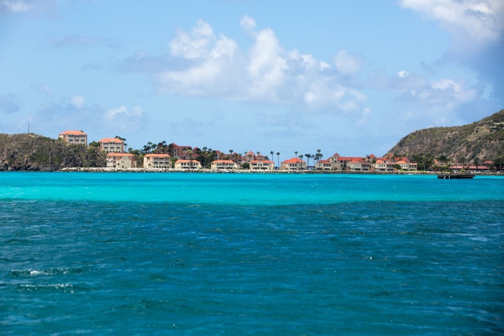 View from the Explorer Boat rum tasting experience