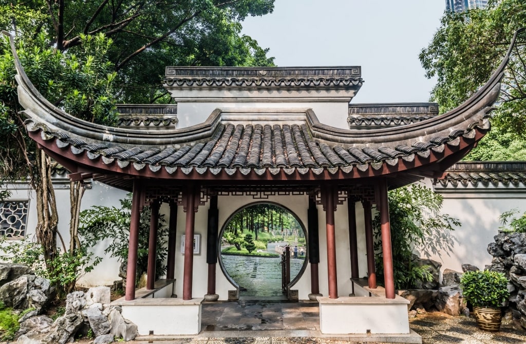 Entrance to the Kowloon Walled City Park