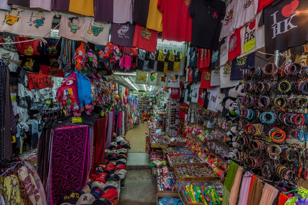 Store inside the Stanley Market