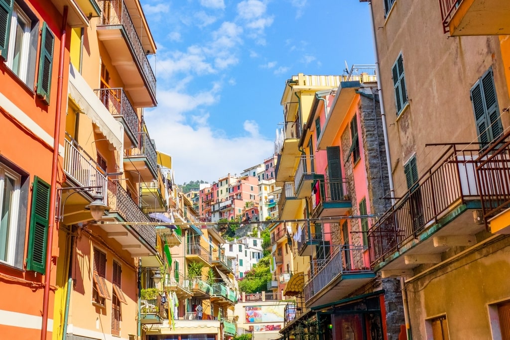 Colorful houses of Manarola