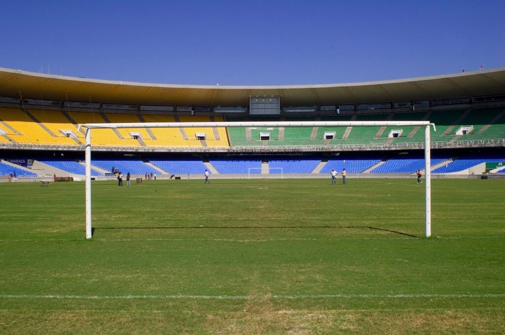 Famous stadium of Maracanã in Rio de Janeiro
