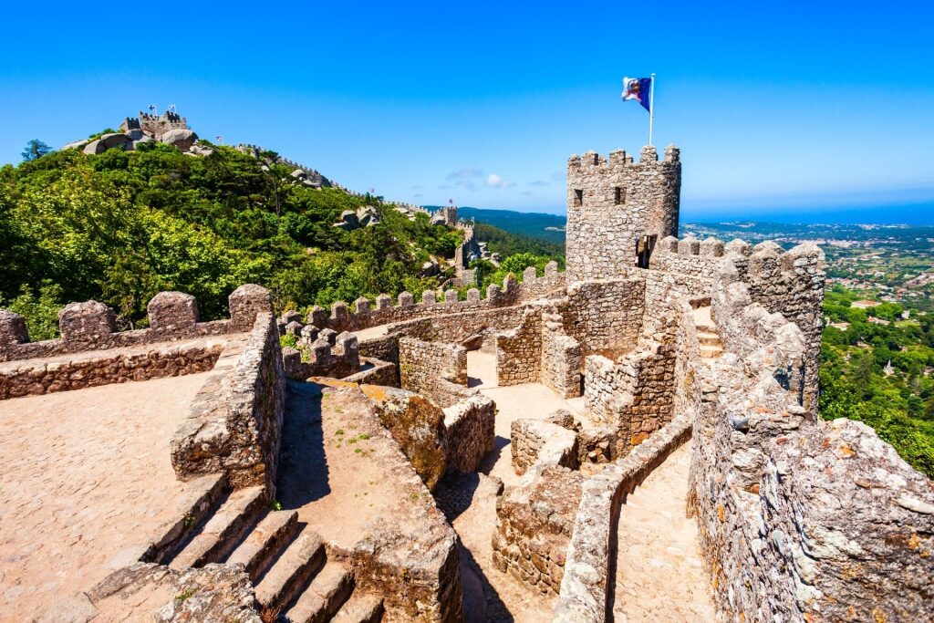 Historic site of Moorish Palace, Sintra