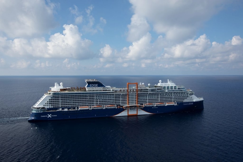 Celebrity Edge ship exterior