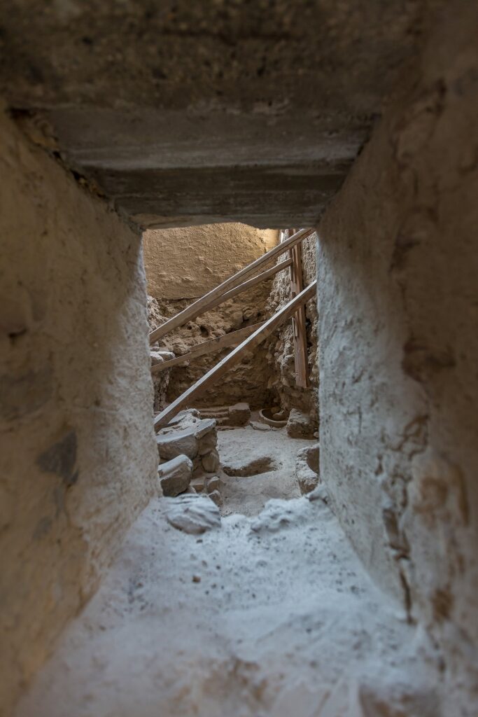 Famous ruins of Akrotiri