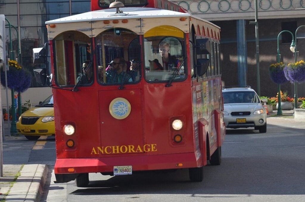 Iconic Anchorage trolley
