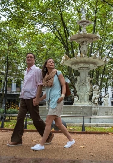 Stroll around Constitution Square, one of the best things to do in Montevideo
