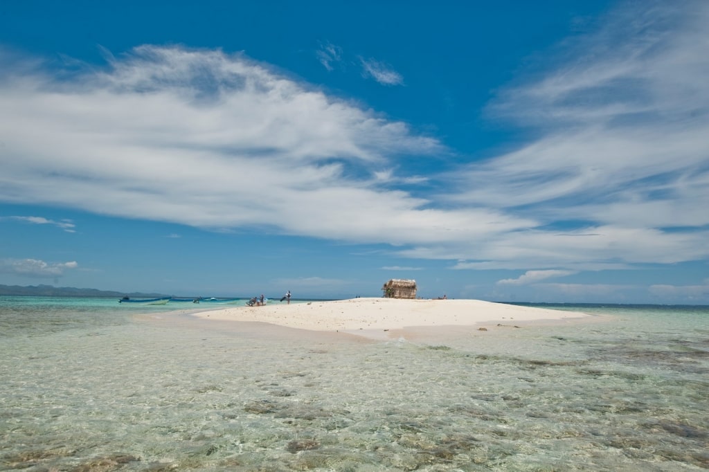 White sands of Cayo Arena