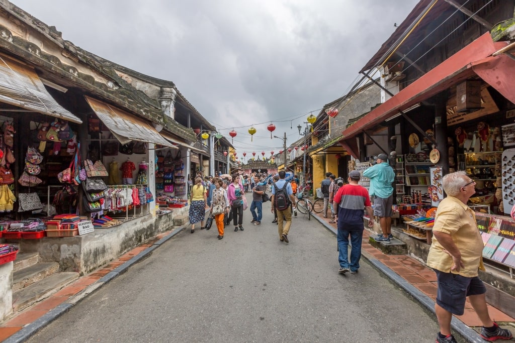 Street market in Hoi An