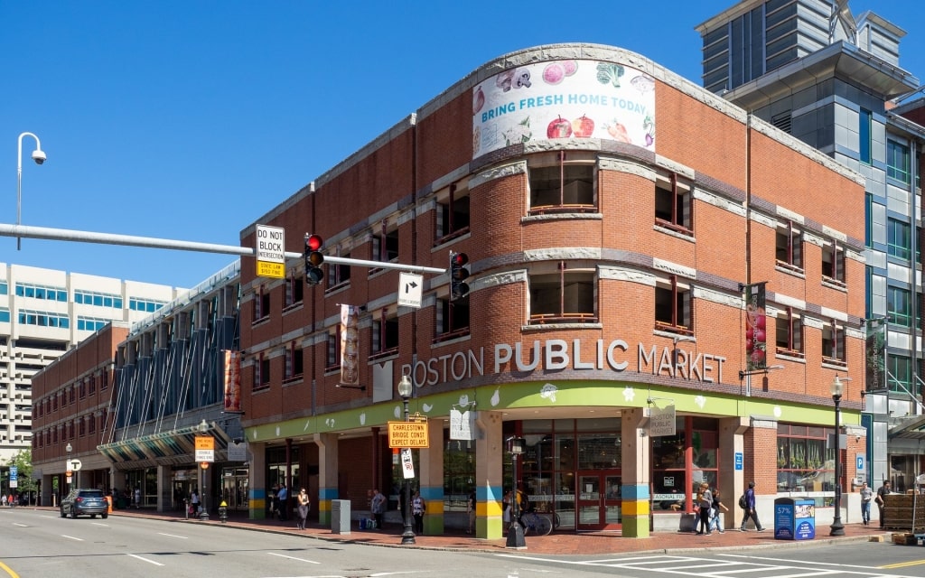 Exterior of Boston Public Market