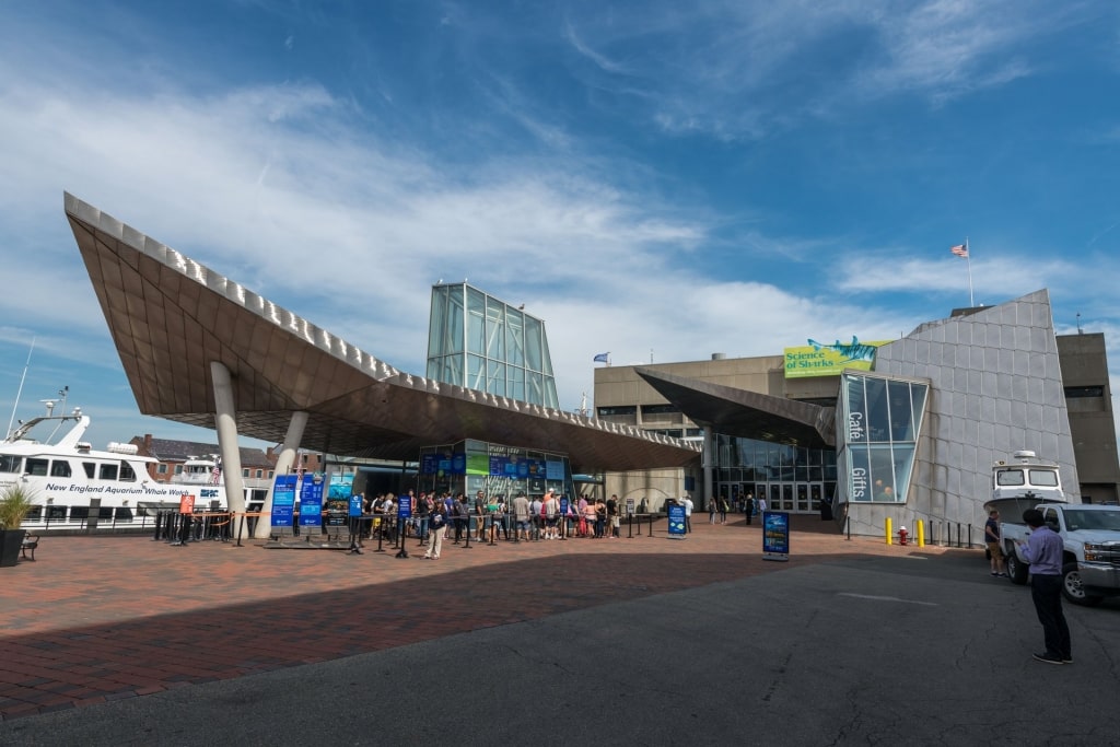 Exterior of New England Aquarium