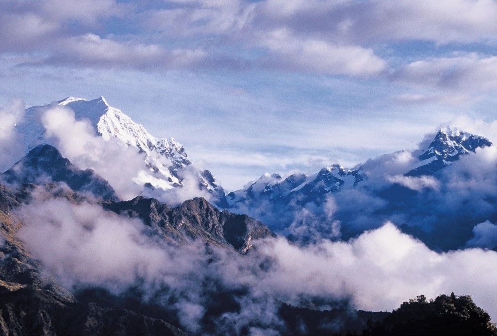 Beautiful view of the Sacred Valley of the Incas