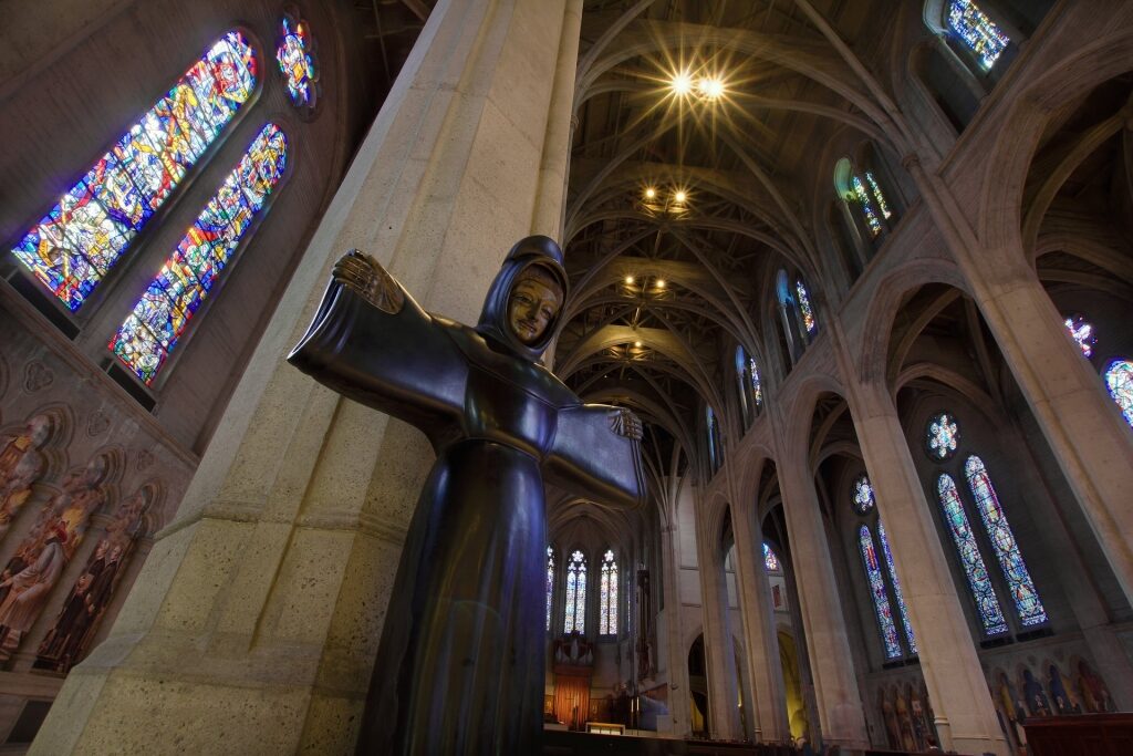 Interior of Grace Cathedral
