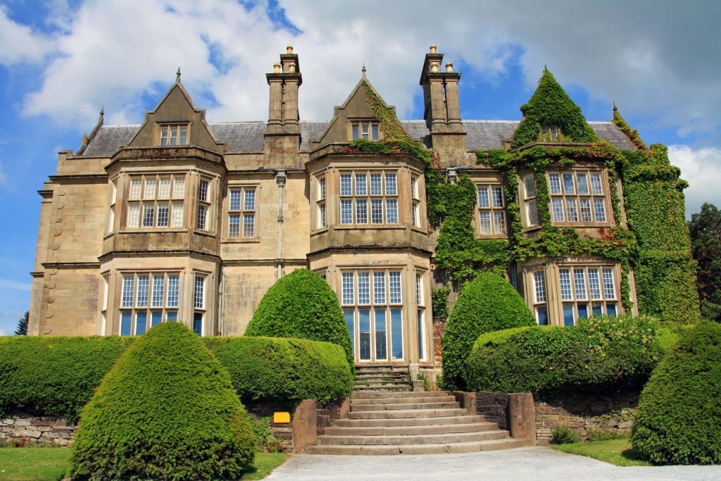 Majestic exterior of Muckross House