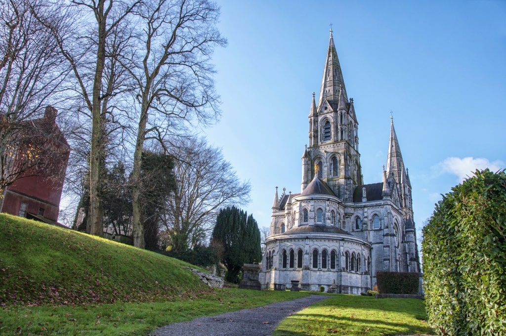 Majestic exterior of Saint Fin Barre Cathedral