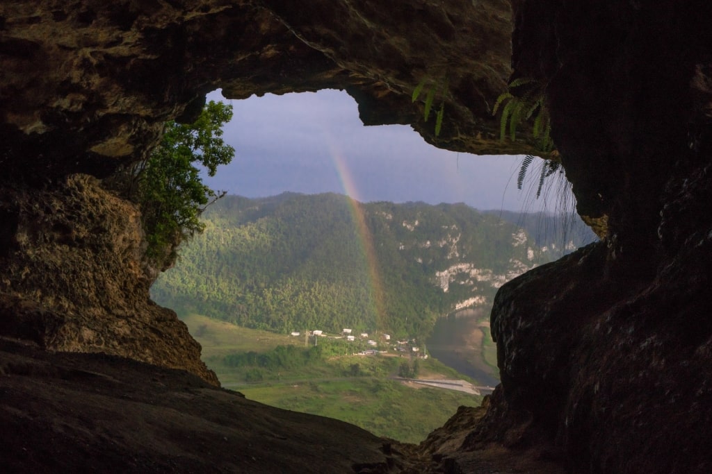 Fascinating geological site of Cueva Ventana