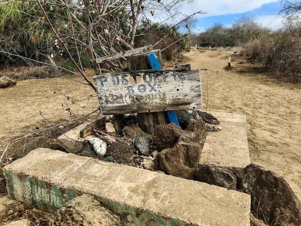 Visit Post Office Bay, one of the best things to do in the Galapagos Islands