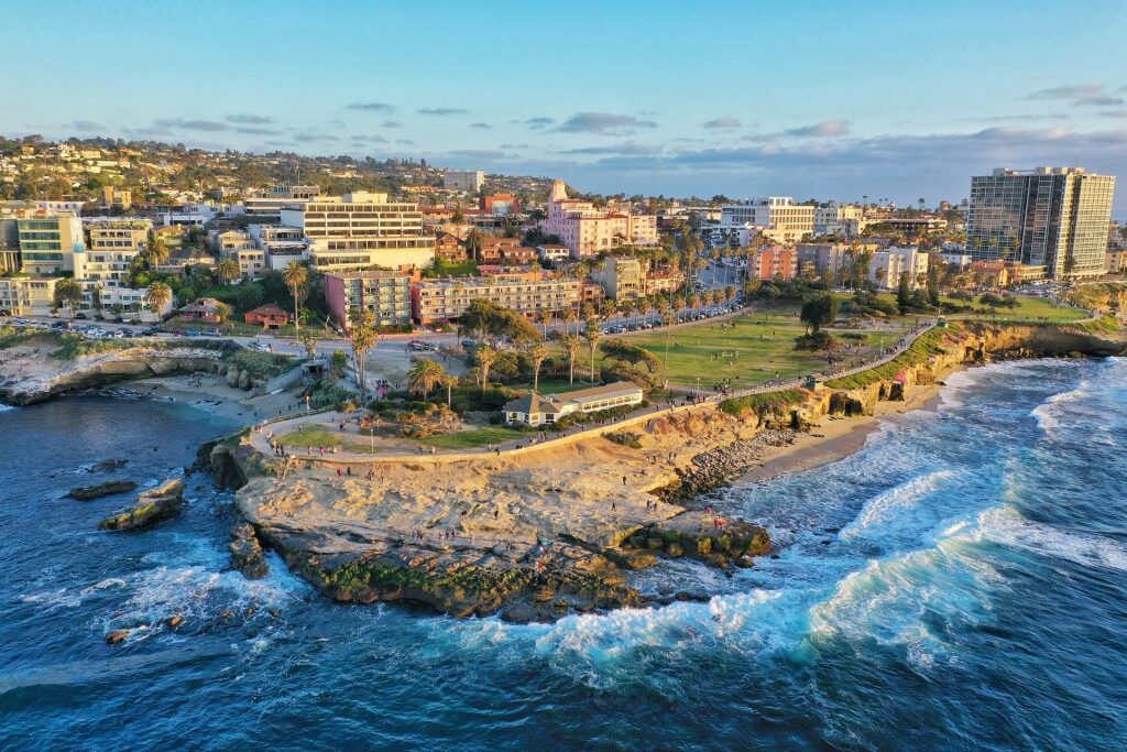 La Jolla Shores, one of the best family beaches in California