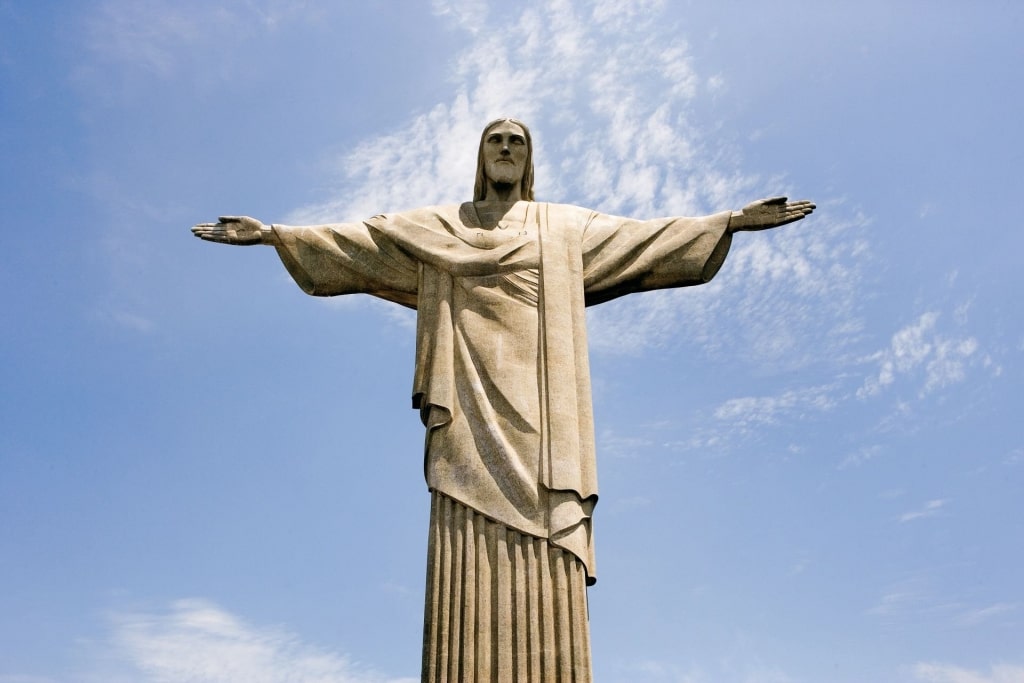 Christ the Redeemer, one of the most famous landmarks in Brazil