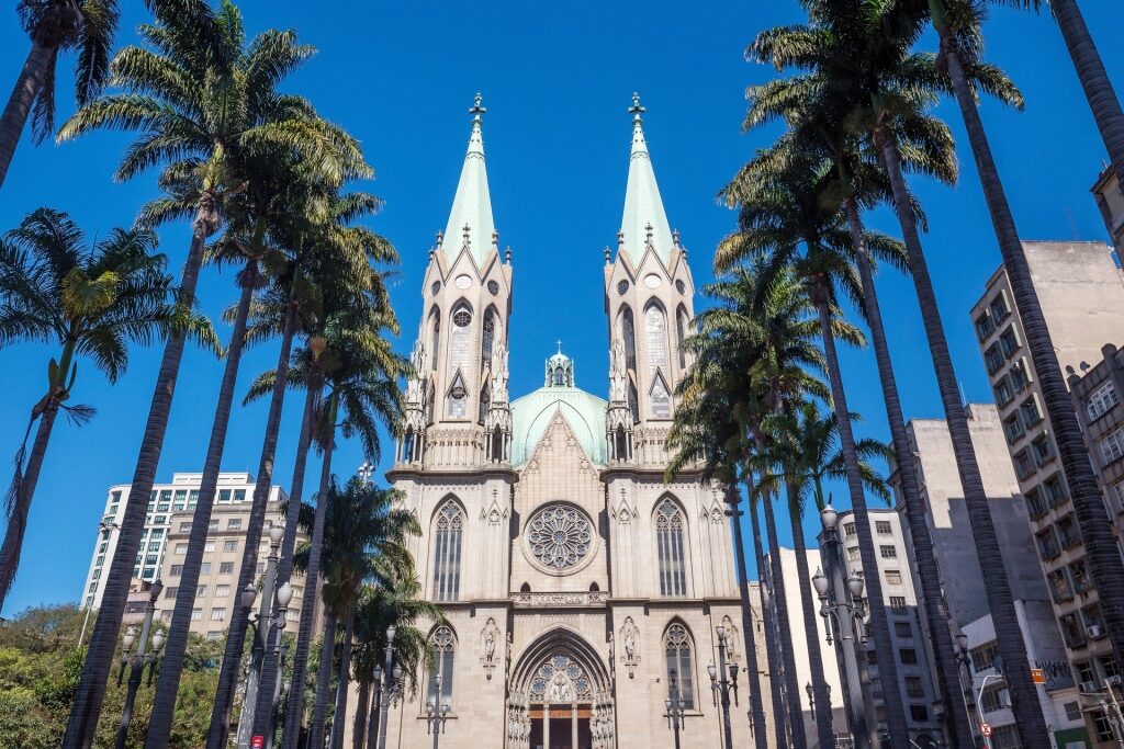 Majestic architecture of São Paulo Cathedral