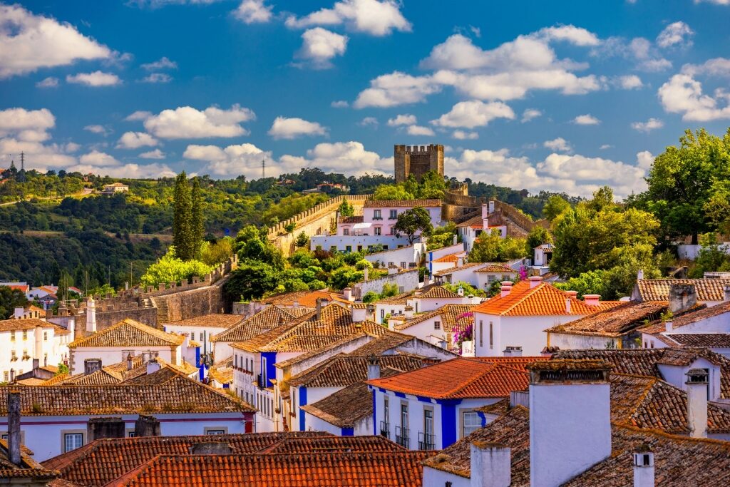 Walled city of Obidos, Portugal