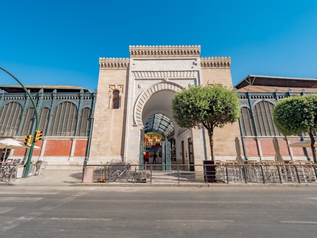 Entrance to the Mercado Central de Atarazanas, Malaga