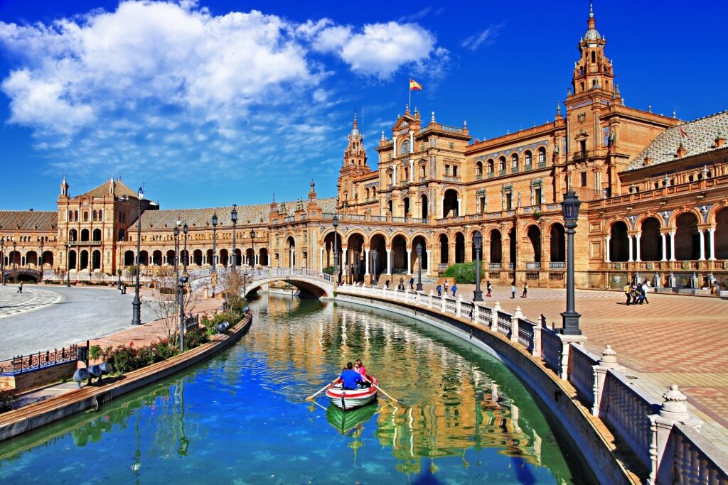 Plaza de España, Seville, one of the most beautiful places in Spain