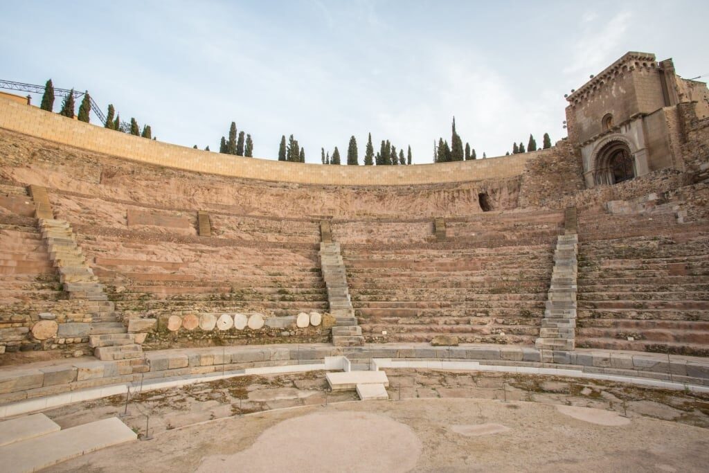 Roman Theater Cartagena, one of the most beautiful places in Spain