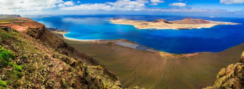 Scenic view from Timanfaya National Park