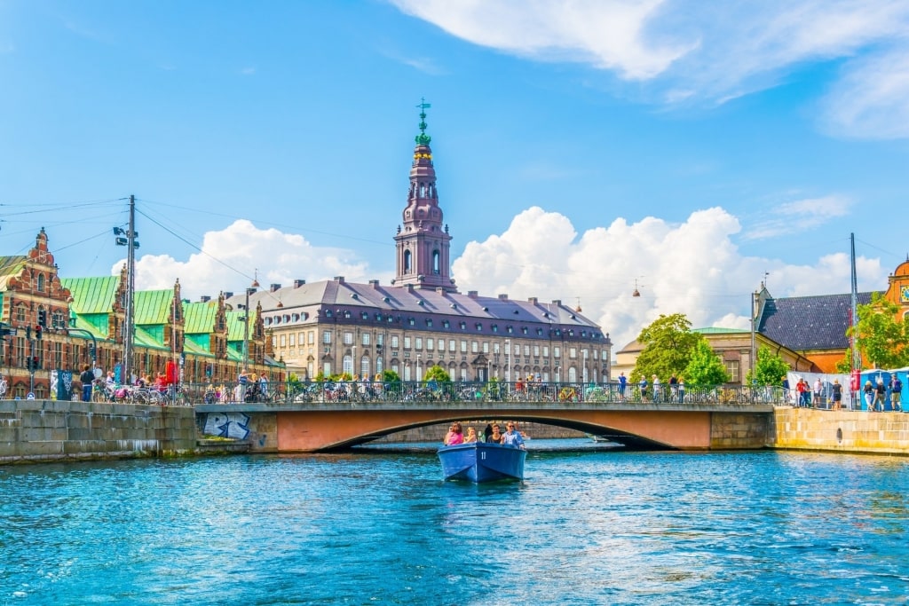 Waterfront view of Slotsholmen