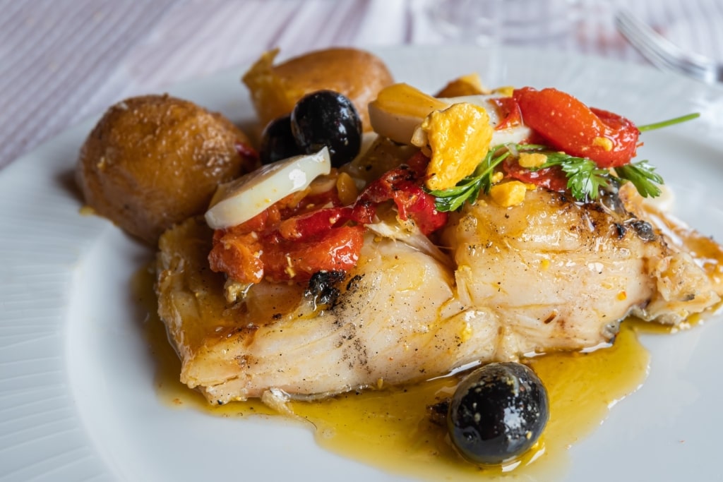 Porto food - Bacalhau à lagareiro