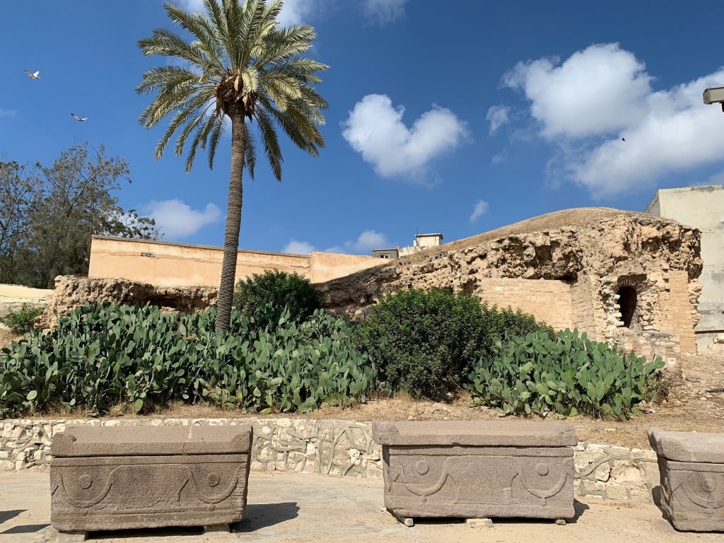 Historical site of the Catacombs of Kom el Shoqafa