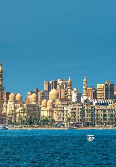 Walk along the harbor, one of the best things to do in Alexandria, Egypt
