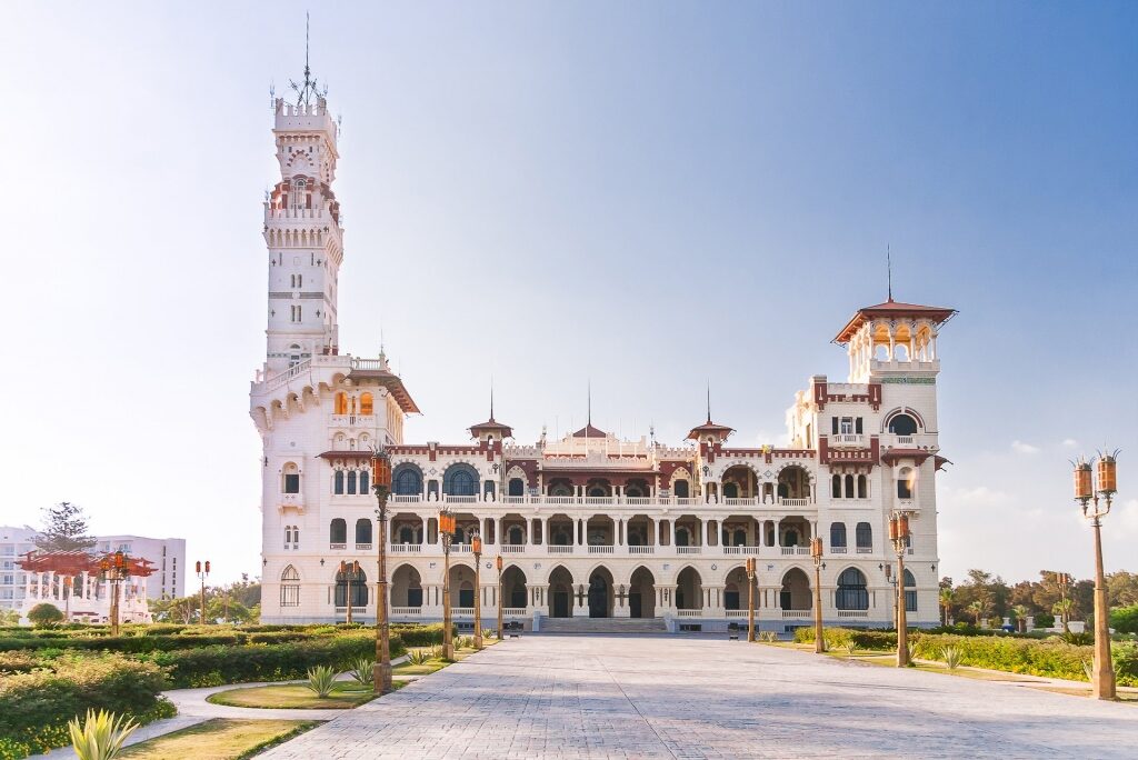 Visit Montazah Palace Gardens, one of the best things to do in Alexandria, Egypt