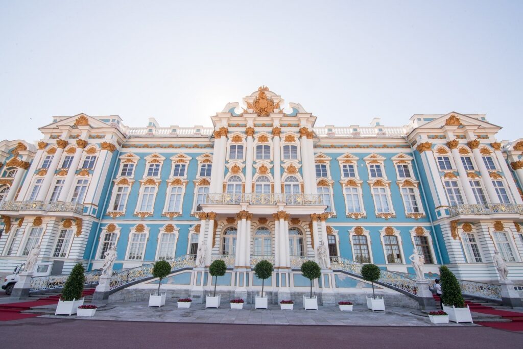Visit Catherine Palace, one of the best things to do in St. Petersburg, Russia