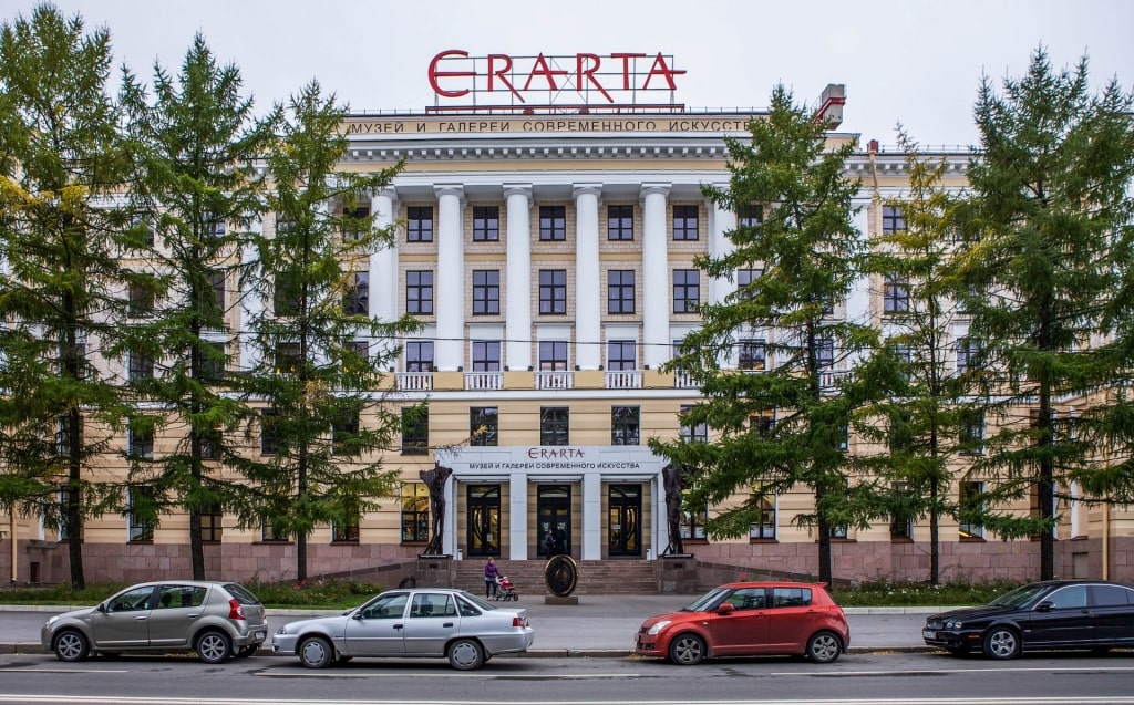 Facade of Erarta Museum