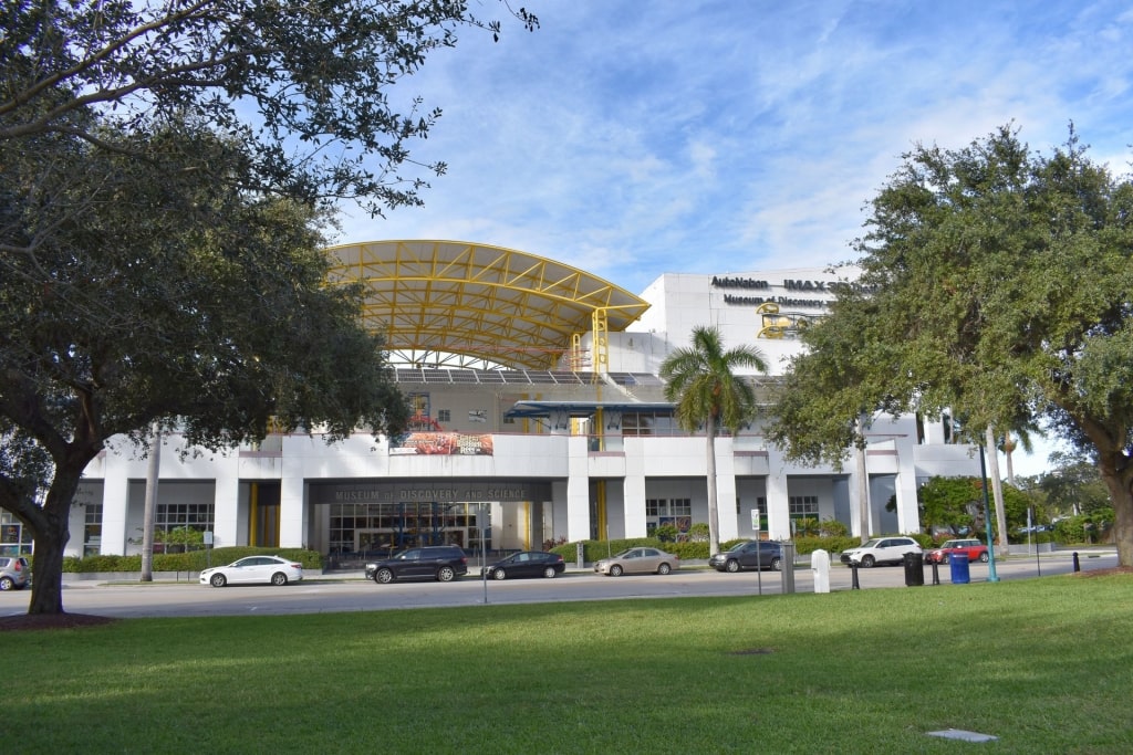 Exterior of Museum of Discovery and Science