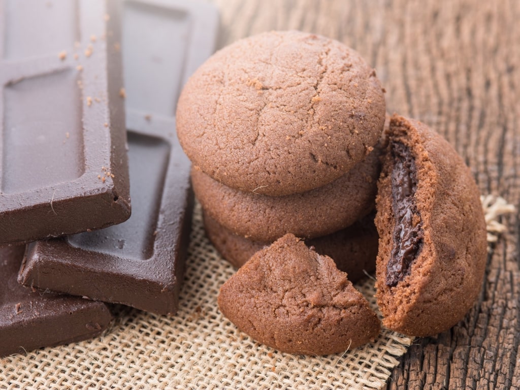 Sweet cookies made with Dutch chocolates