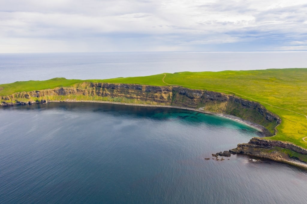 Waterfront view of Grimsey Island 