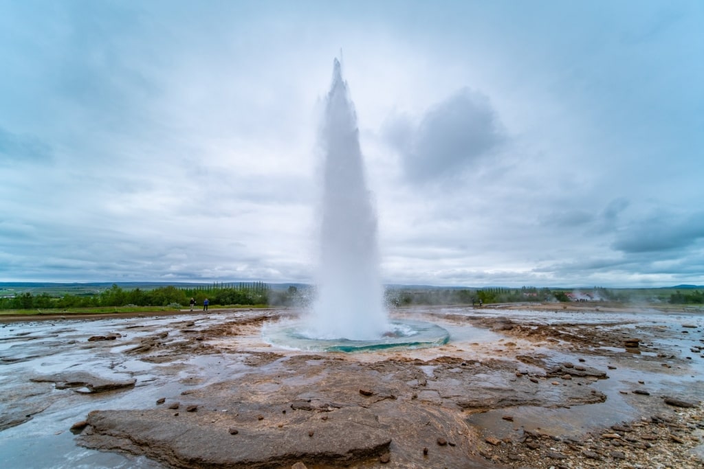 Geysir at the Strokkur