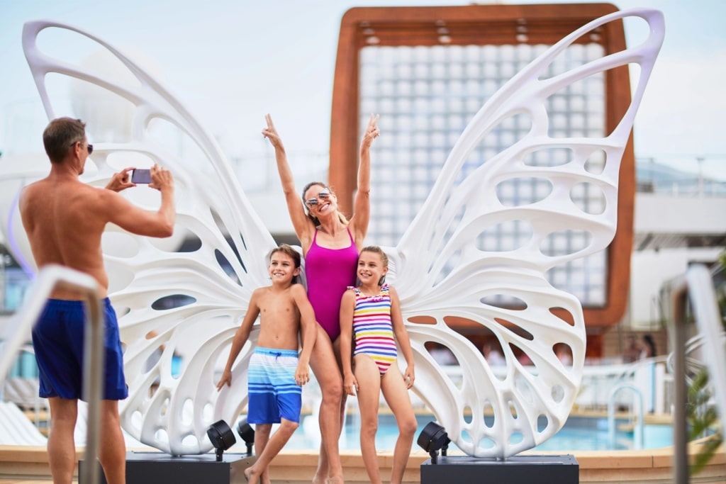 Cruising with kids - Pool aboard Celebrity Cruises