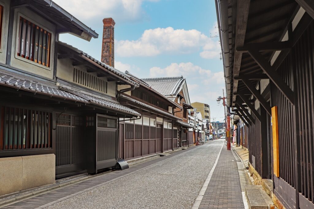 Historic street of Machiya, Kyoto
