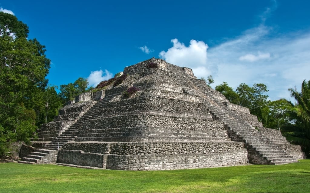 Picturesque Mayan ruins in Costa Maya