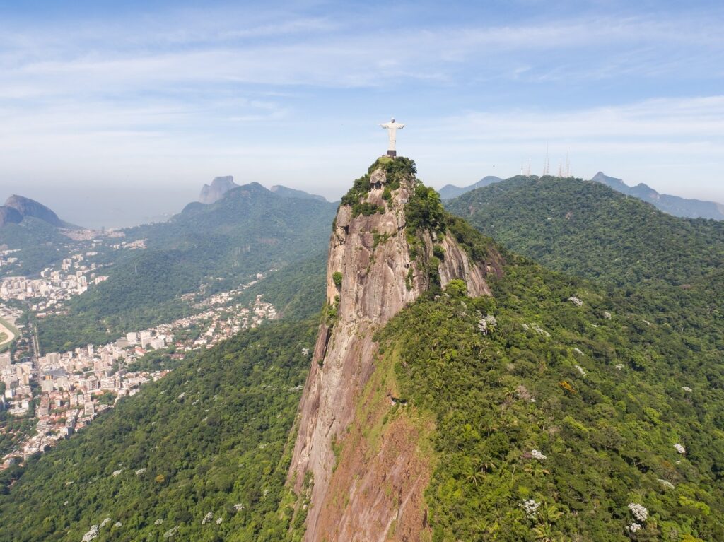 Christ the Redeemer atop Corcovado Mountain, Rio de Janeiro