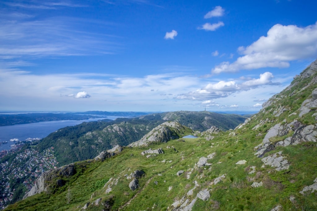 Refreshing view from Mount Ulriken