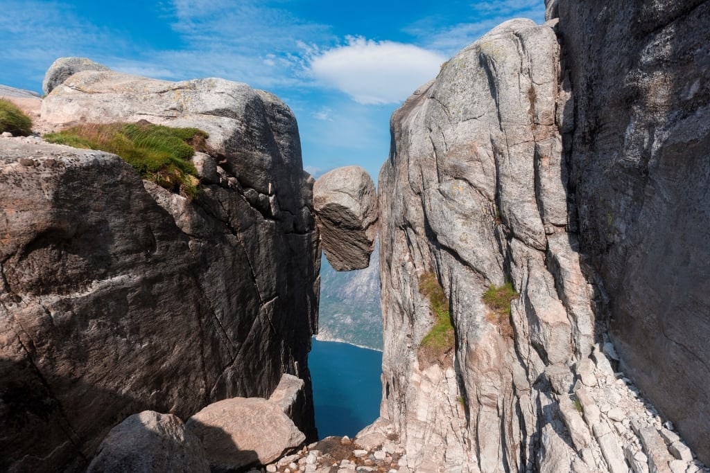 Mount Kjerag, one of the most beautiful Norway mountains