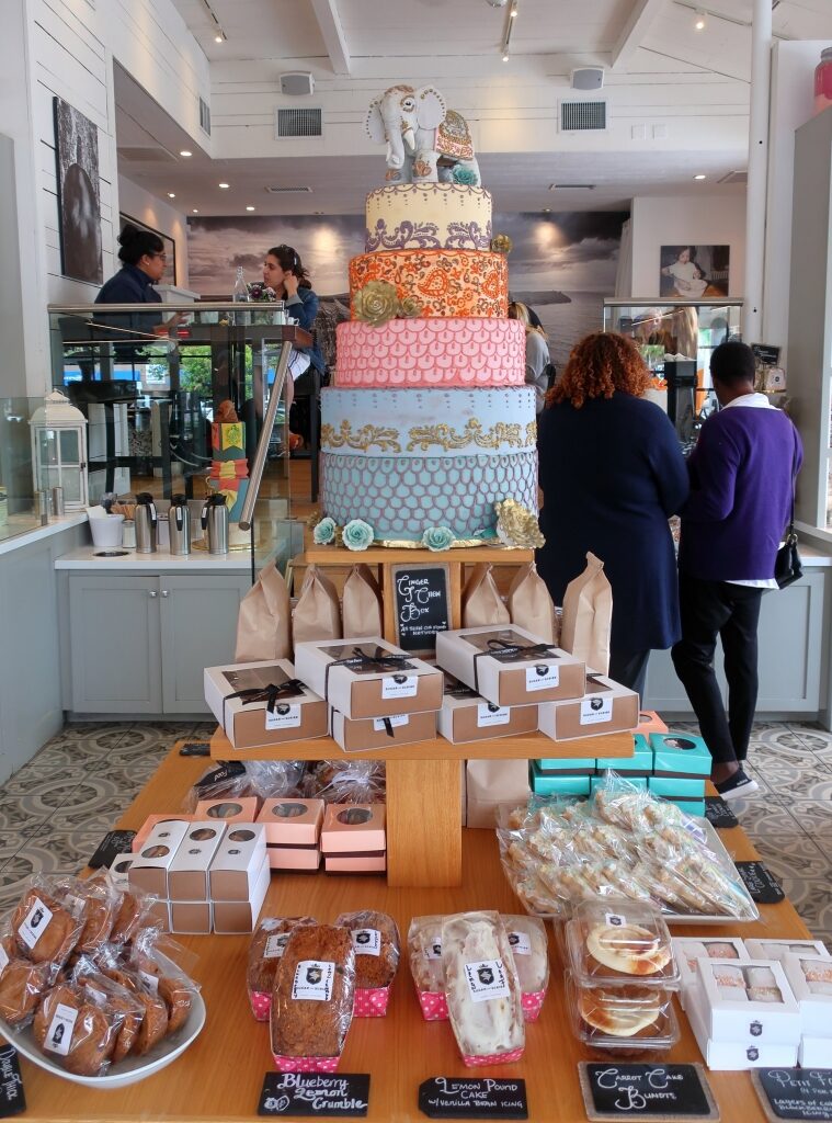 Pastries inside the iconic Sugar and Scribe Bakery