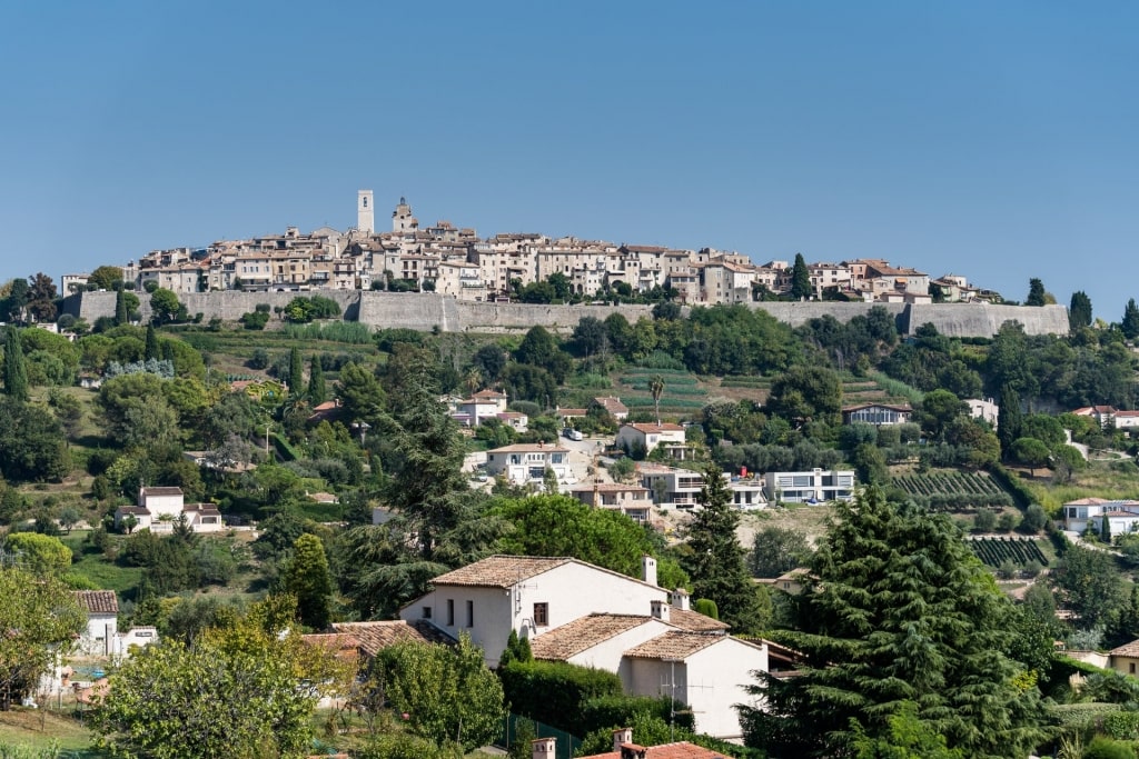 Lush landscape of St. Paul de Vence