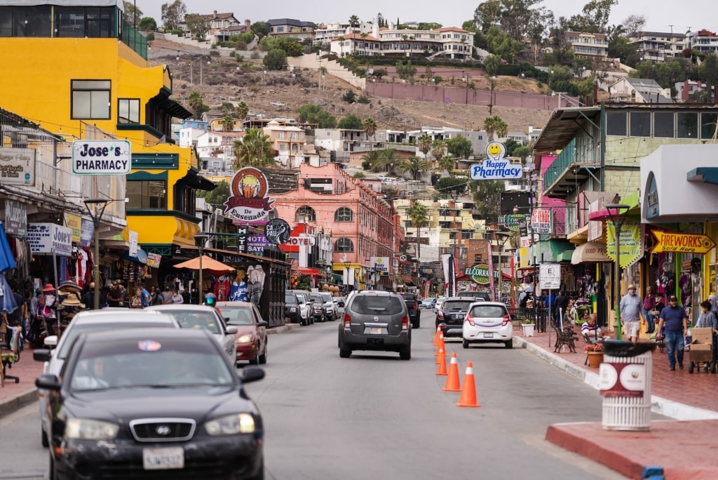 Shops along Avenida Lopez Mateos