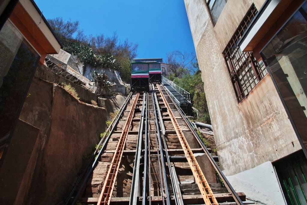 Ride the funicular to Cerro Concepcion, one of the best things to do in Valparaiso